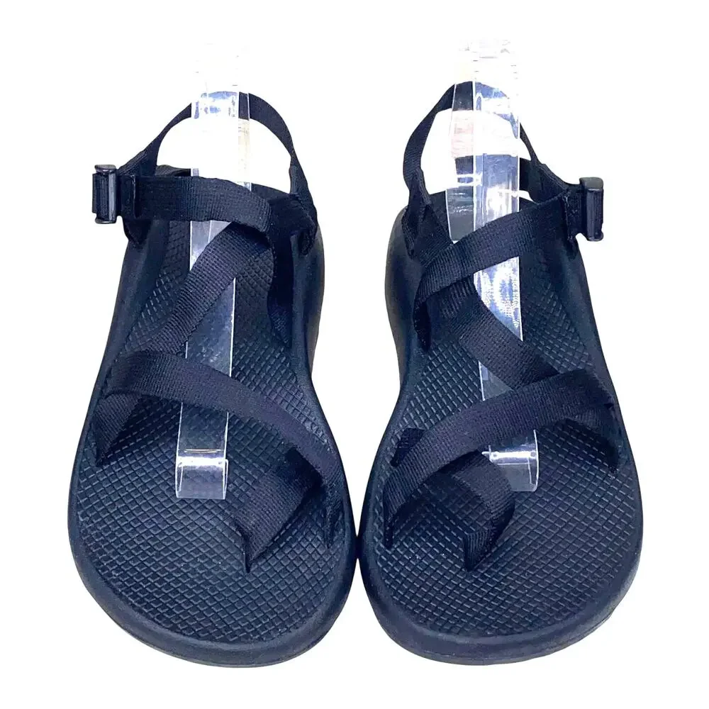 Chaco Mens Z1 Classic Black Strappy Hiking Trail Sandals Size US 10